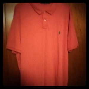 Salmon Polo Ralph Lauren shirt